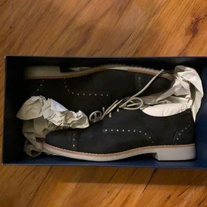 Cole Hann Black Oxfords 5.5